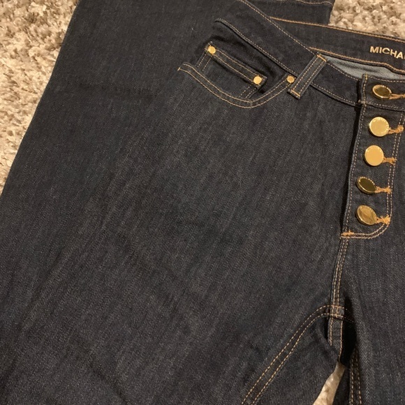 NWT Michael Michael Kors Selma Flare Indigo Wash 2 - Picture 4 of 7